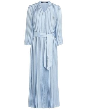 KARL LAGERFELD Pleated Dress - Blue