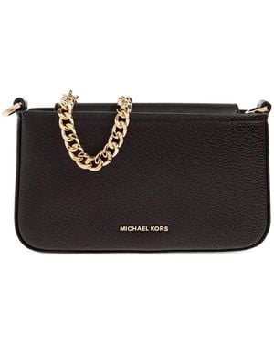MICHAEL Michael Kors Bryant Leather Crossbody Bag - Black