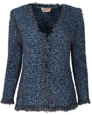 Twinset Long-Sleeves Jacket - Blue