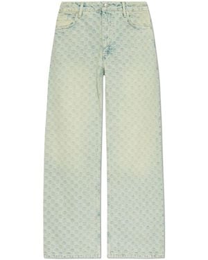 MISBHV Jeans mit Monogramm - Grün