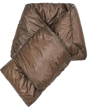 NANGA Quilted Padded Scarf - Brown
