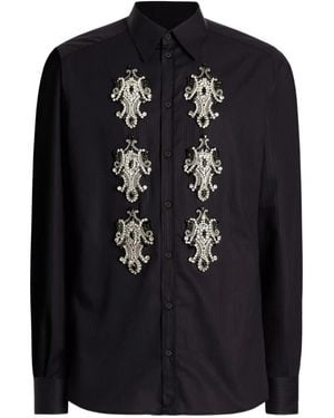 Dolce & Gabbana Embellished Shirt - Black