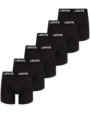 Levi's Boxershorts Mit Logo-Bund (2Er-Set) - Schwarz