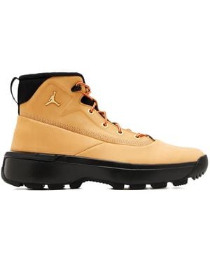 Nike City Logo-Detail Lace-Up Boots - Natural