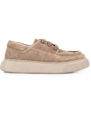 Referenc Tahoe Calf Suede Sneakers - Natural