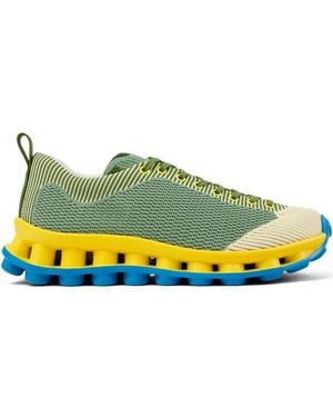 Camper X Sunnei Pelotissima Lace-Up Trainers - Yellow