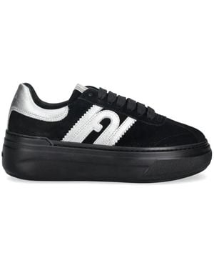 Furla Logo-Detail Trainers - Black