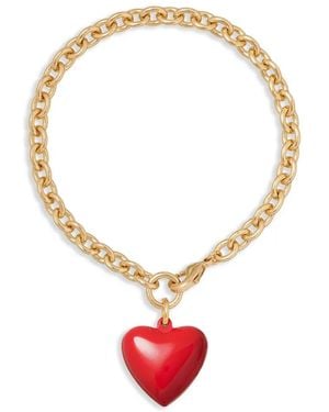 Roxanne Assoulin The Mini Puffy Heart Armband - Wit