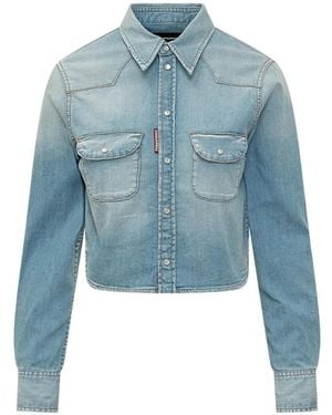 DSquared² Denim Shirts - Blue
