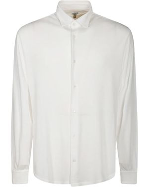 Fedeli Button-Up Shirt - White