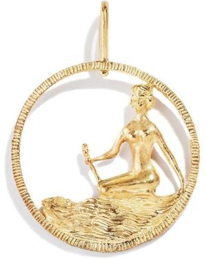 RENATO CIPULLO 18Kt Virgo Pendant - Metallic