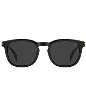 David Beckham Lunettes De Soleil À Monture Carrée - Black