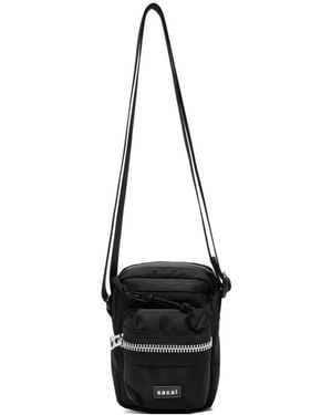 Sacai Multi-Pocket Messenger Bag - White