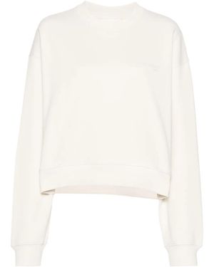 Axel Arigato Logo-Print Cotton Sweatshirt - White
