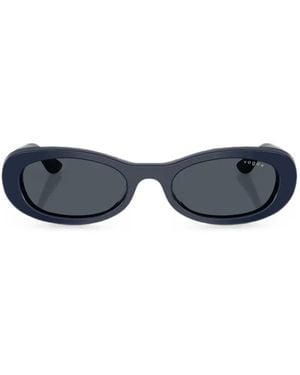 Vogue Eyewear Oval-Frame Sunglasses - Blue