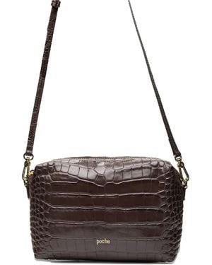 Poche Paris Sac À Bandoulière Torba - Marron