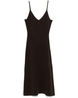 Officine Generale Marga Midi Dress - Black