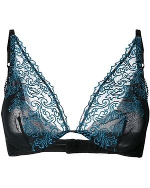 Chite' Soutien-Gorge En Dentelle - Bleu