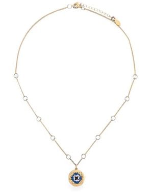 L'EIGHT STUDIO Eye Pendant Necklace - White