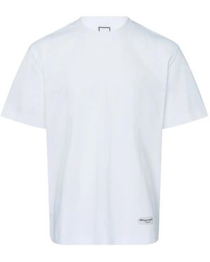 WOOYOUNGMI Logo-Patch T-Shirt - White