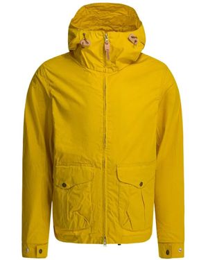 Ceccarelli Hooded Cotton Coat - Yellow