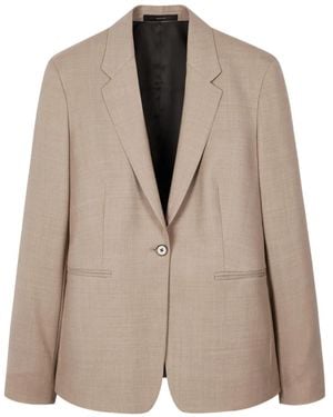 Paul Smith Buttoned Blazer - Natural