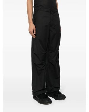 Maharishi X Jean-Michel Basquiat Wide-Leg Trousers - Black