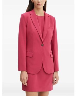 Theory Button Pocket Blazer - Pink