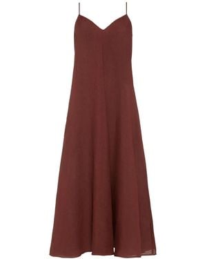 Eres Snob Midi Dress - Purple