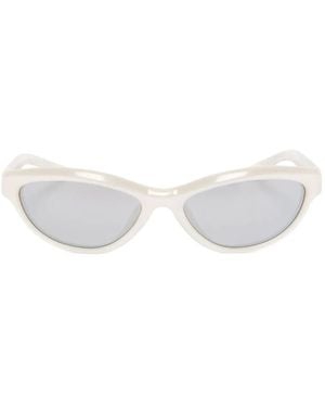 Jacquemus Cat-Eye Sunglasses - White