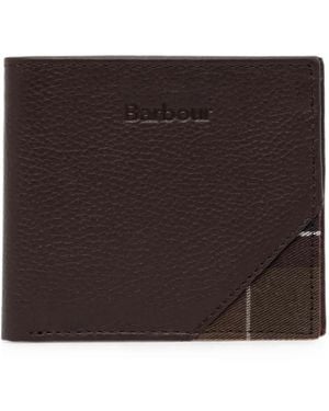 Barbour Tabert Leather Wallet - Brown