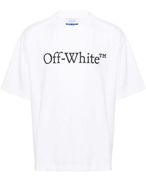Off-White c/o Virgil Abloh Big Bookish Skate Tシャツ - ホワイト