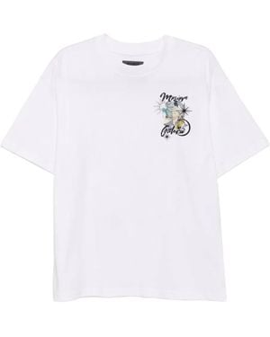 Musium Div. Van Gogh Print T-shirt - ホワイト