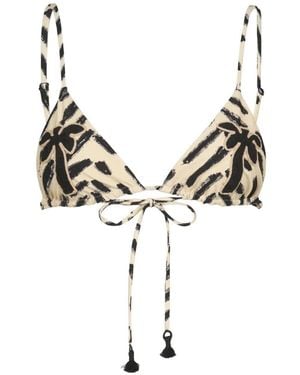 Johanna Ortiz Konibo Bikini Top - Metallic