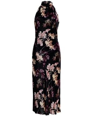 Cara Cara Fara Floral-Print Dress - White