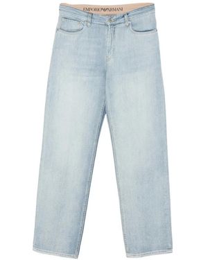 Emporio Armani Slim Denim Jeans - Blue