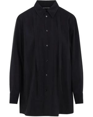 Lemaire Silk Shirt - Blue