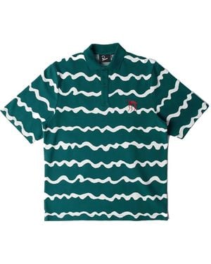by Parra Broken Waves ポロシャツ - グリーン