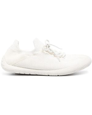 Camper Path Ribbed-Detail Trainers - White