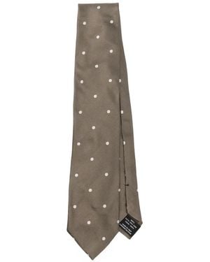 Tom Ford Polka-Dot Tie - Natural