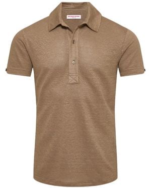 Orlebar Brown Sebastian Polo Shirt - Brown