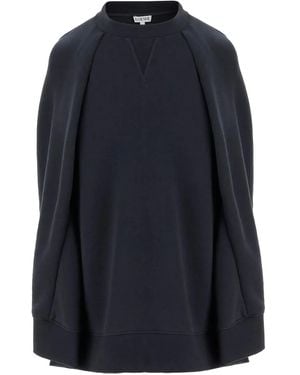 Loewe クルーネック スウェットシャツ - ブルー