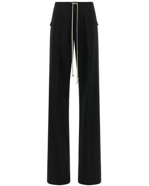 Rick Owens Dietrich Drawstring Pants - Black