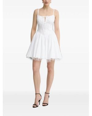 Guess Bustier Mini Dress - White
