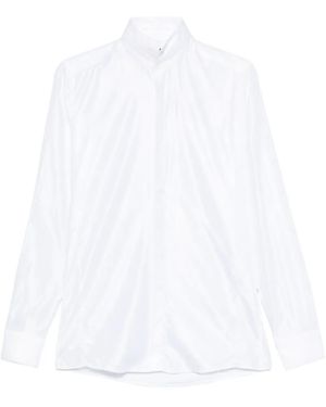 Carlo Pignatelli High-Neck Shirt - White