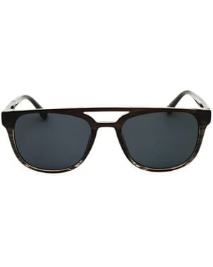 Gap Rectangular-Frame Double-Bridge Sunglasses - Black