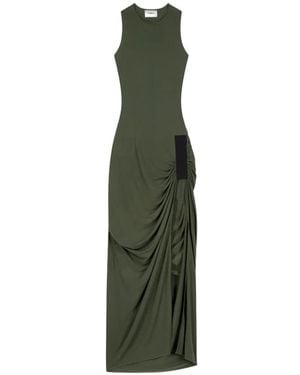 Coperni Taped Suspended Maxi Dress - Green