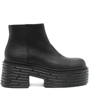 Agl Attilio Giusti Leombruni Stiefeletten mit runder Kappe 70mm - Schwarz
