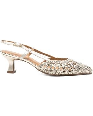 Pedro Miralles Cutout Mules - White