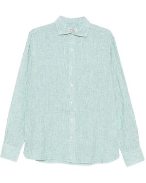 Ecoalf Alfredo Striped Shirt - Blue